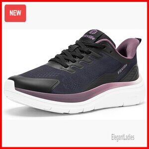 Wide Width Walking Shoes for Heel Pain Relief Lightweight Comfort